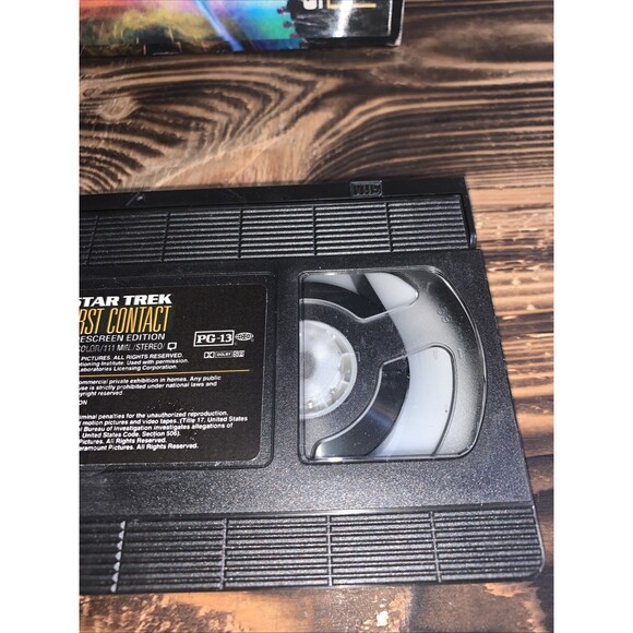 Star Trek: First Contact (VHS) Not Tested ! - Picture 6 of 9